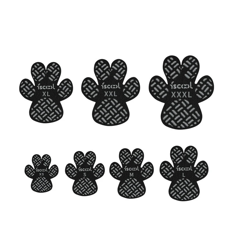 Lot de 4 Patins Antidérapants pour Pattes de Chien